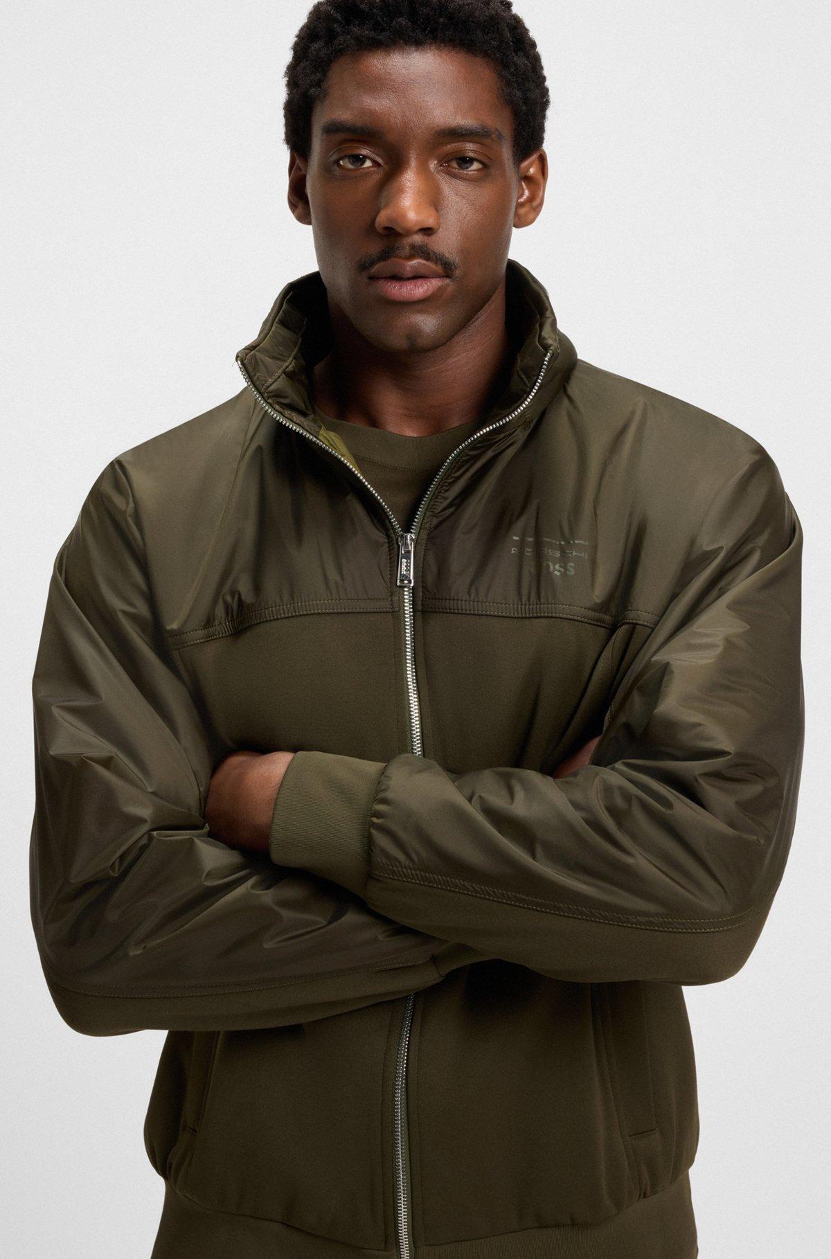 Porsche x BOSS hoodie with two-way zip Product Image