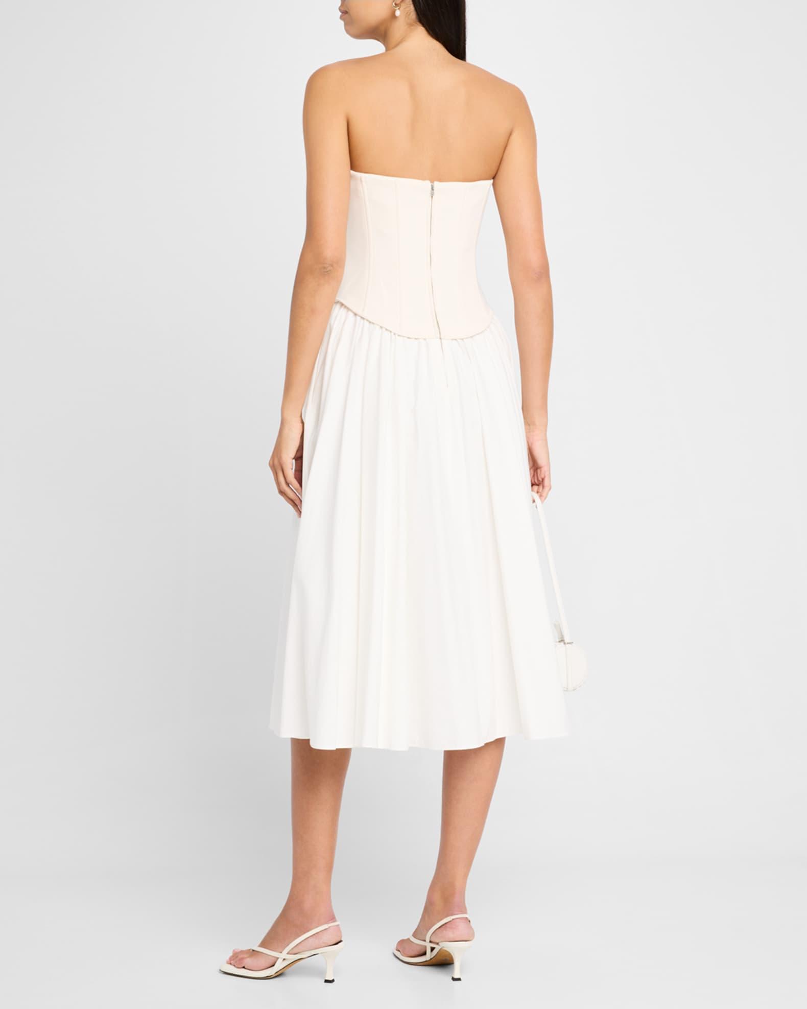 Melody Corset Combo Midi Dress Product Image