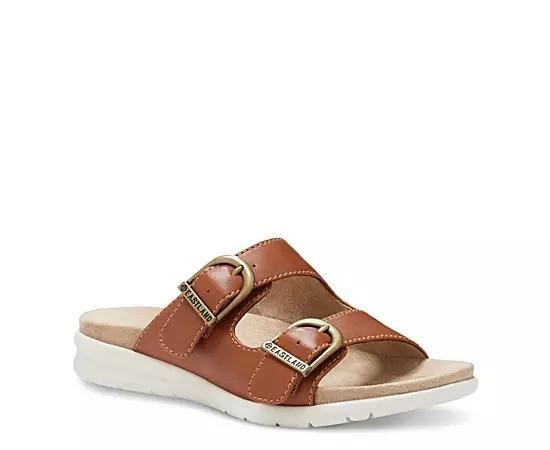 Eastland Avery Women's Slide Sandals, Size: 9, Dark Brown Product Image