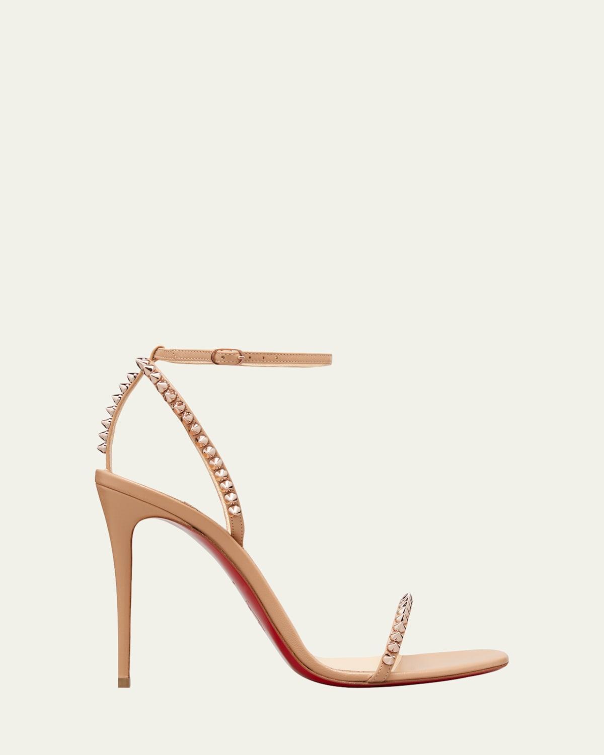So Me Spike Red Sole Sandals Product Image