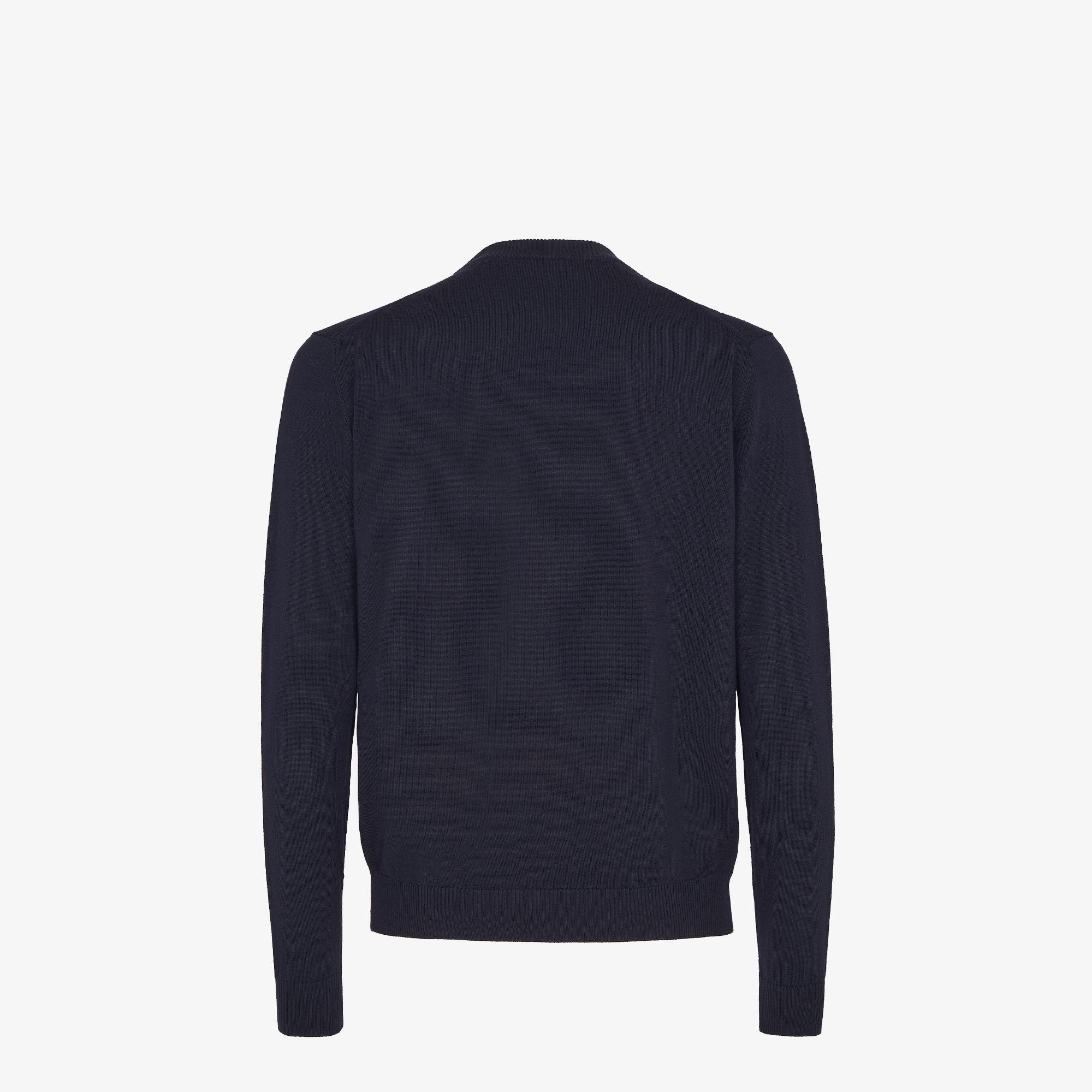 SweaterNavy blue wool jumper Product Image