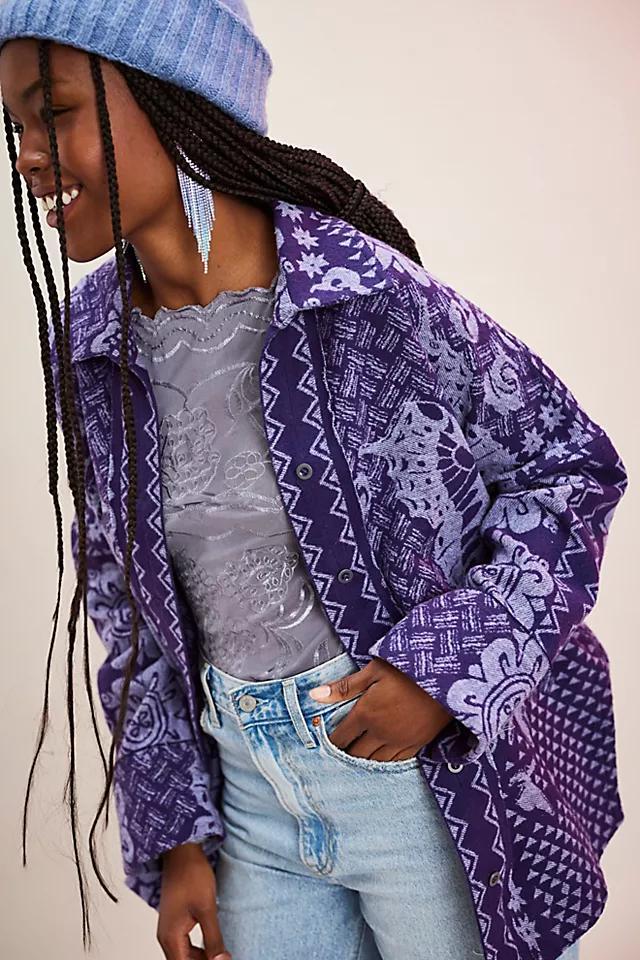 We The Free Butterfly Jacquard Shirt Product Image