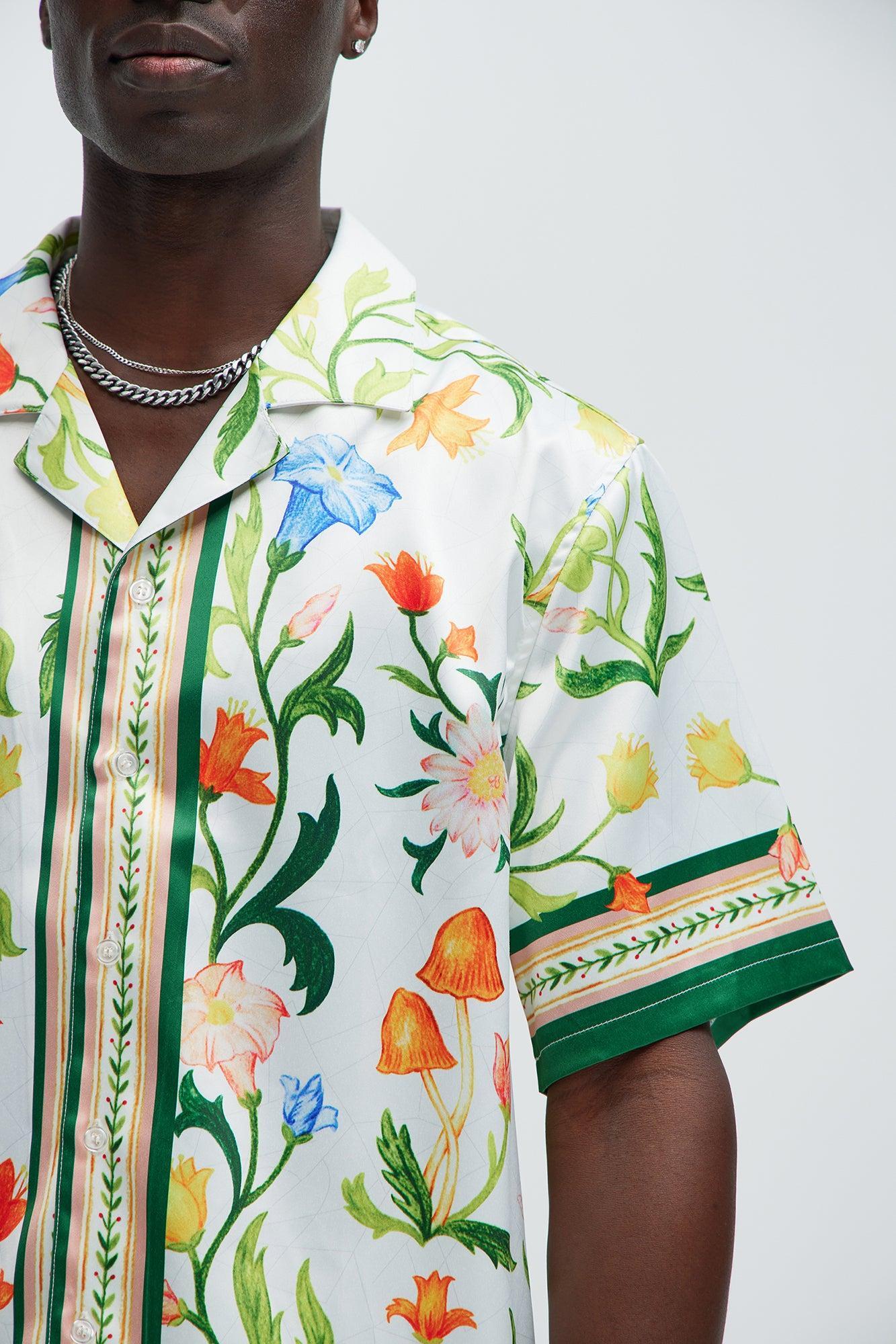 Deer Creek Shirt - White/combo Product Image