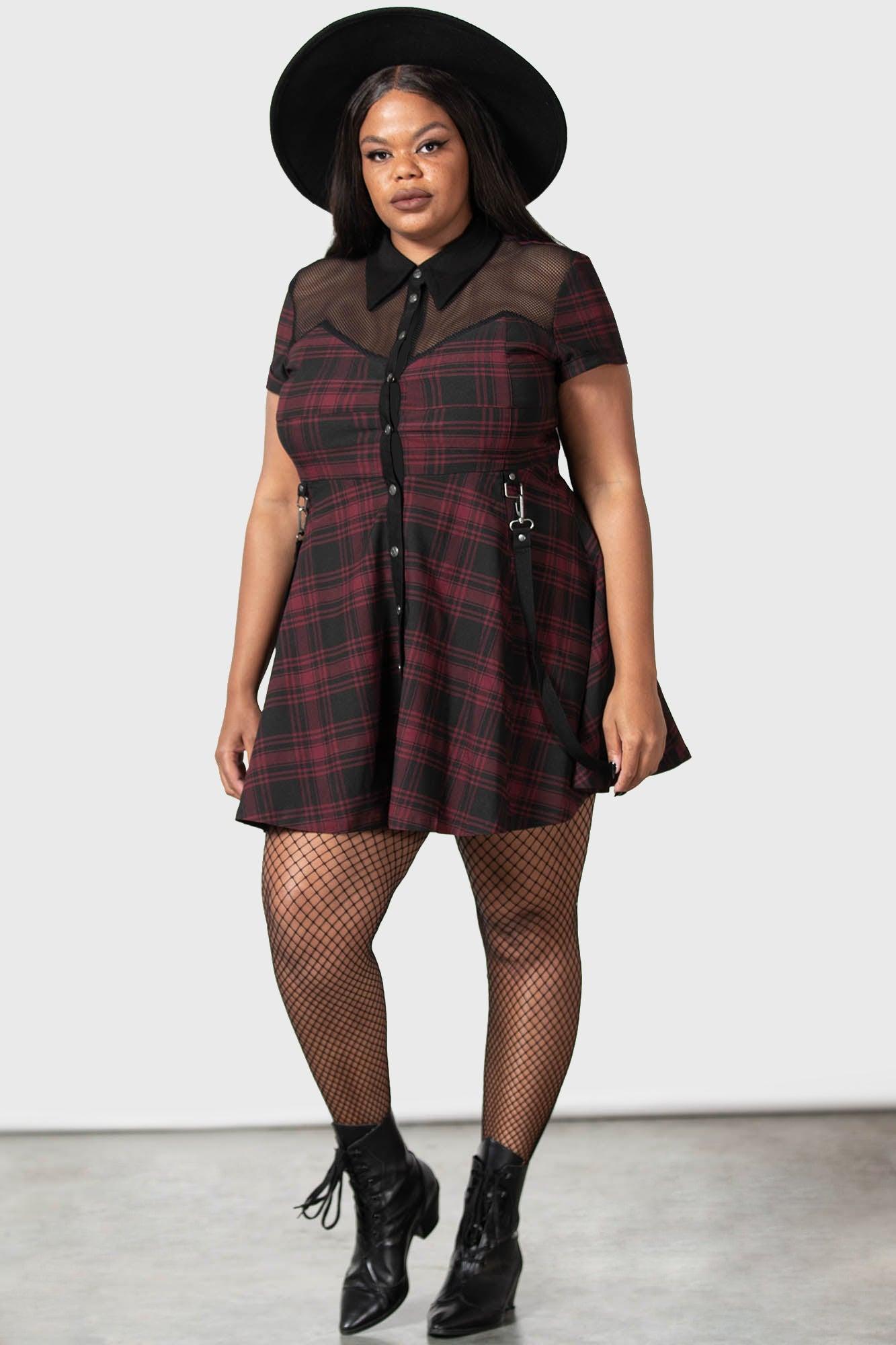 Hexellent Dress [CRIMSON] Female Product Image
