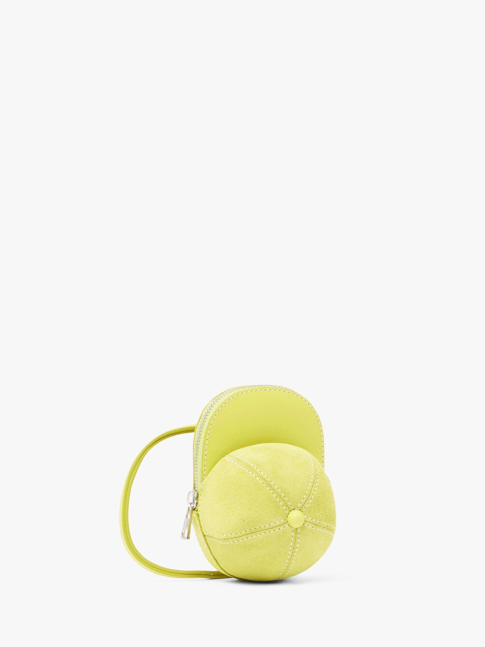 MINI CAP BAG - SUEDE CROSSBODY BAG Product Image