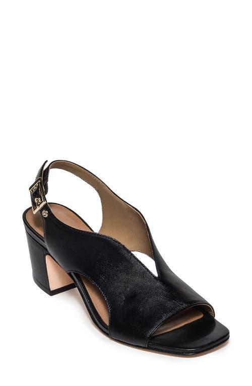 Womens Bedford Leather Mid Heel Sandals Product Image