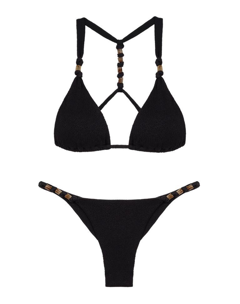 Firenze Milos T Back Tri Top - Black Product Image