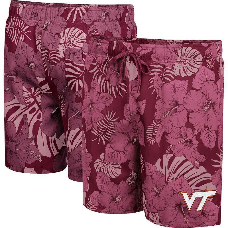Men's Colosseum Black Army Black Knights The Dude Swim Shorts, Size: Small, Nc2 Black Product Image