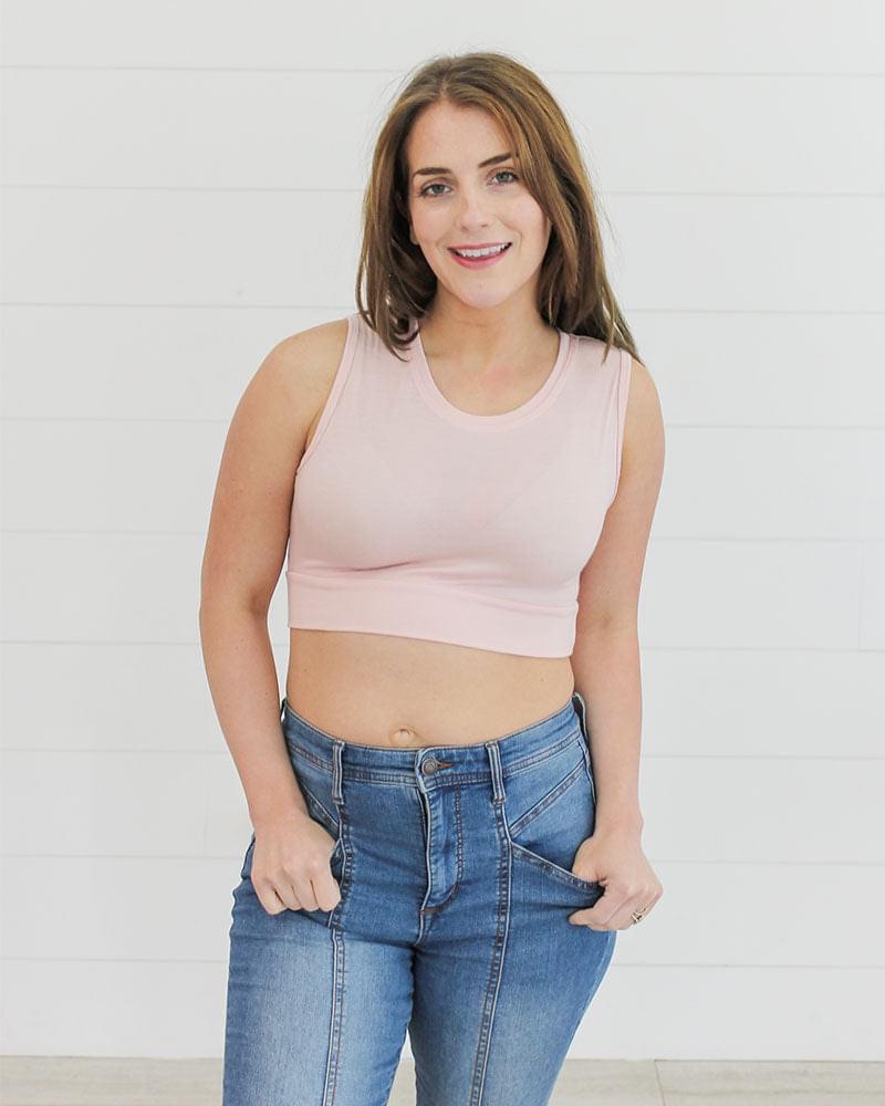 HALFTEE Layering Fashions Crew Neck Tank Halftee Female Product Image