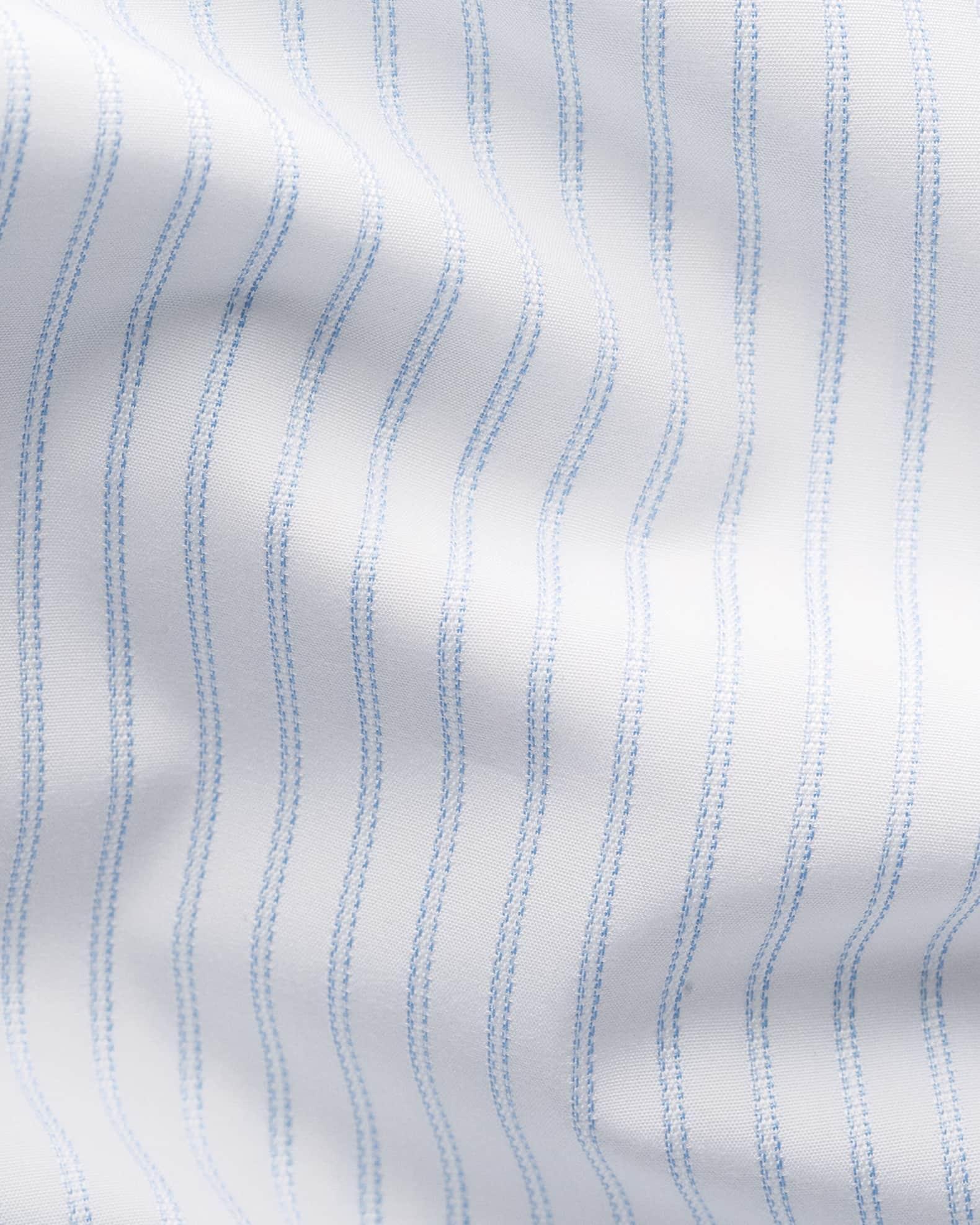 Men's Elevated Stripe Supima 120 Slim-Fit Dress Shirt Product Image