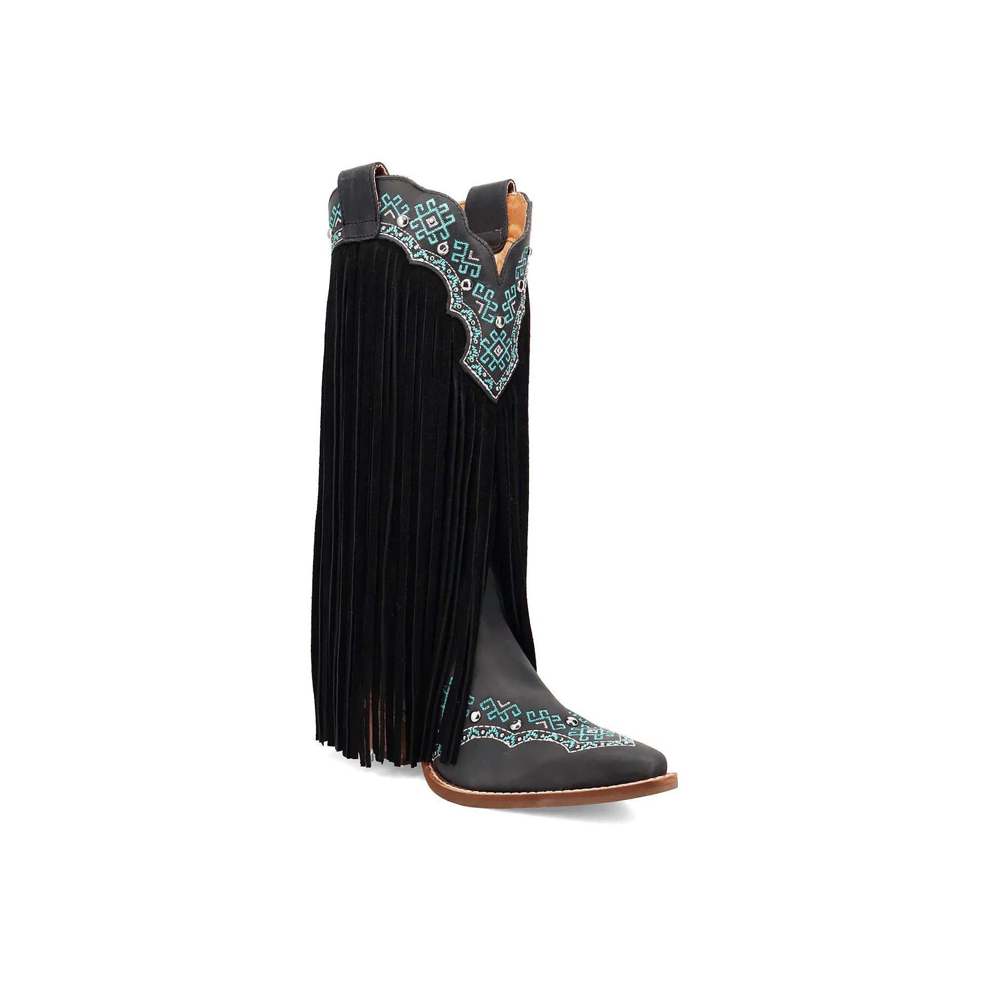 Dingo Tequila Sunrise Womens Suede Boots Product Image