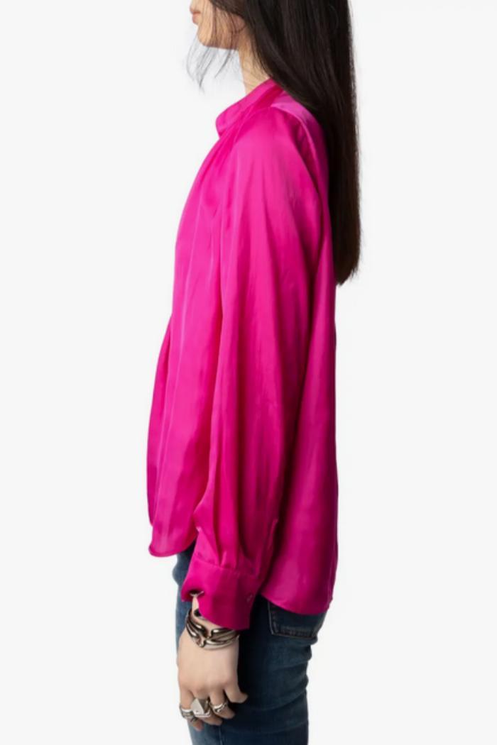 Tink Satin Blouse Product Image