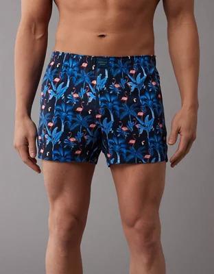 AEO Men's Houndstooth Slim Knit Ultra Soft Boxer Short Product Image