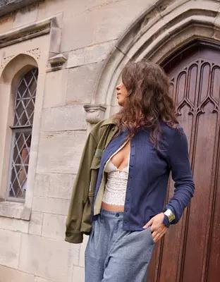 Aerie Cardigan T-Shirt Product Image