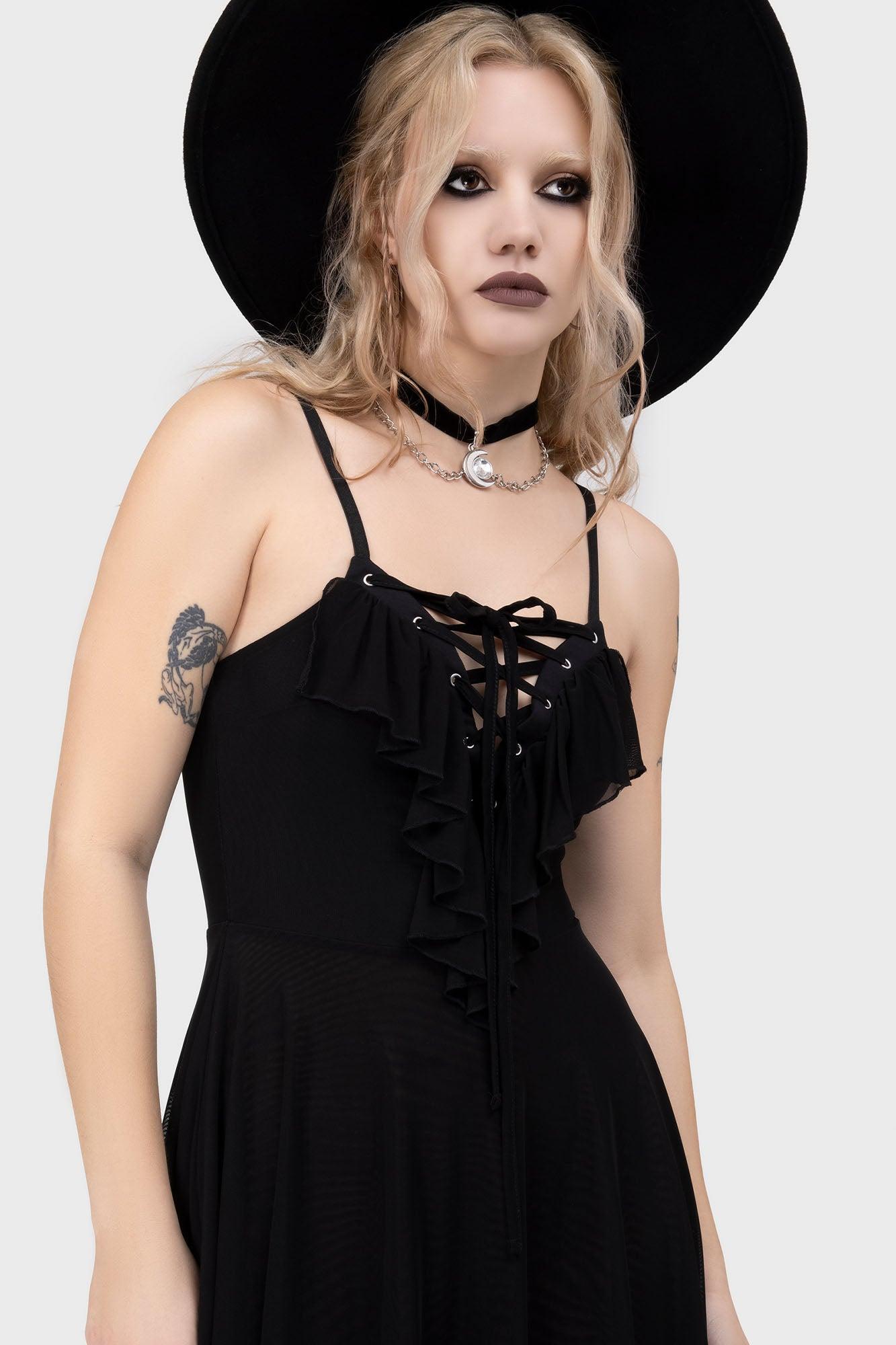 Anshee Lace-Up Dress Female Product Image