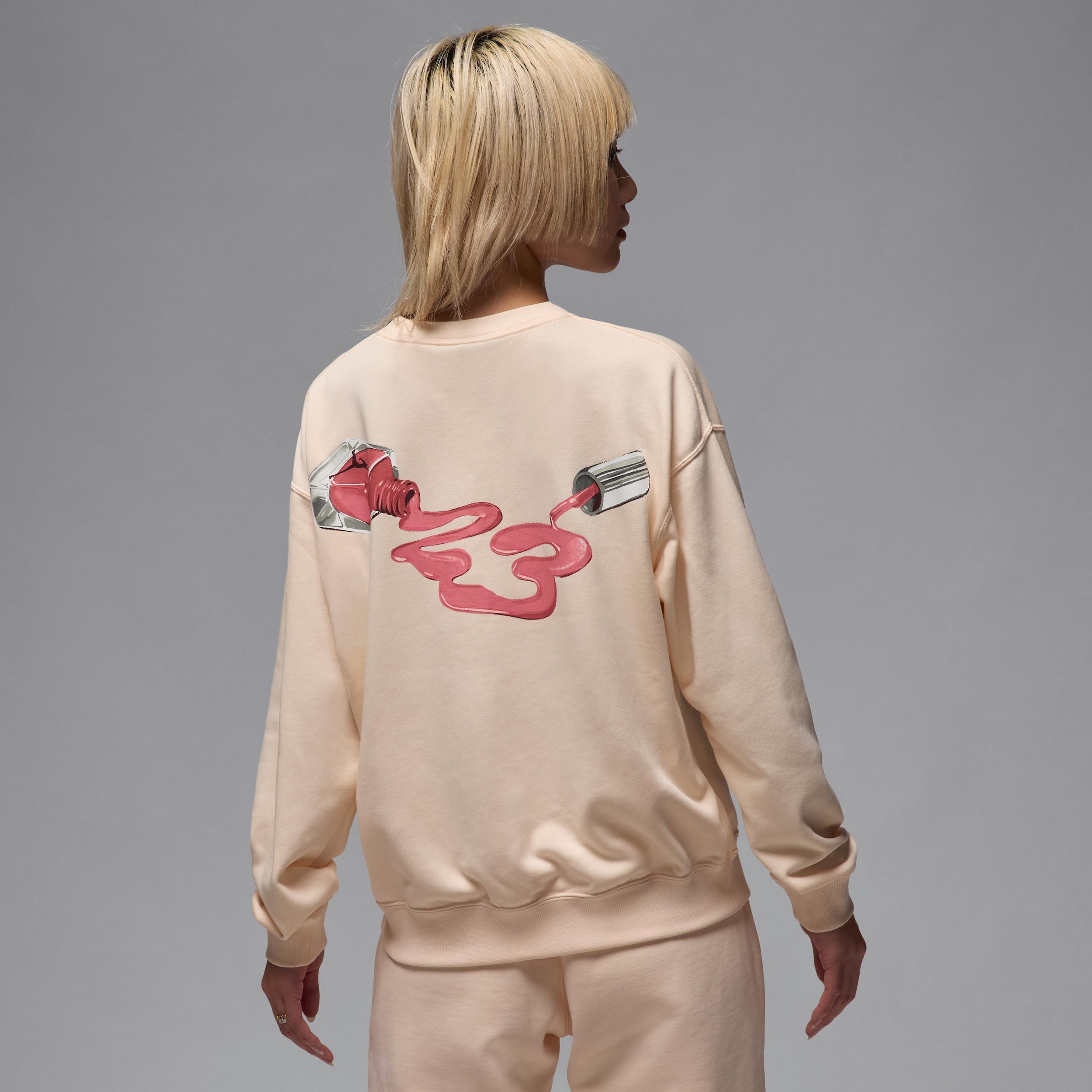 Women's Jordan Brooklyn Fleece Crew-Neck Sweatshirt Product Image