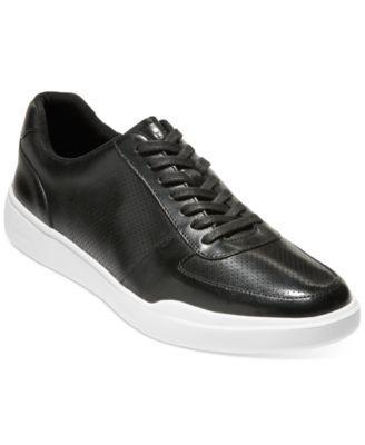 Cole Haan Grand Crosscourt Mens Leather Sneakers Product Image