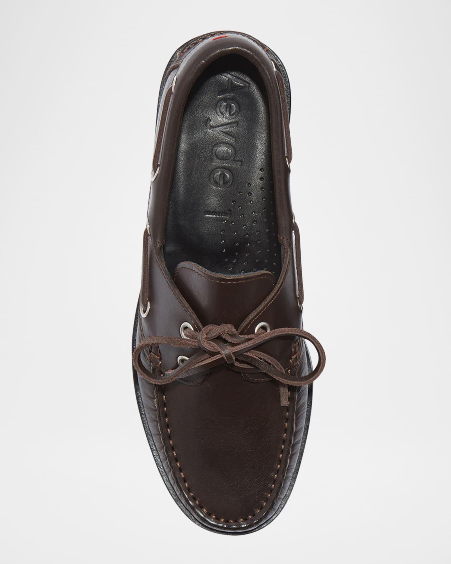 Harris Calfskin Lace-Up Loafers Product Image