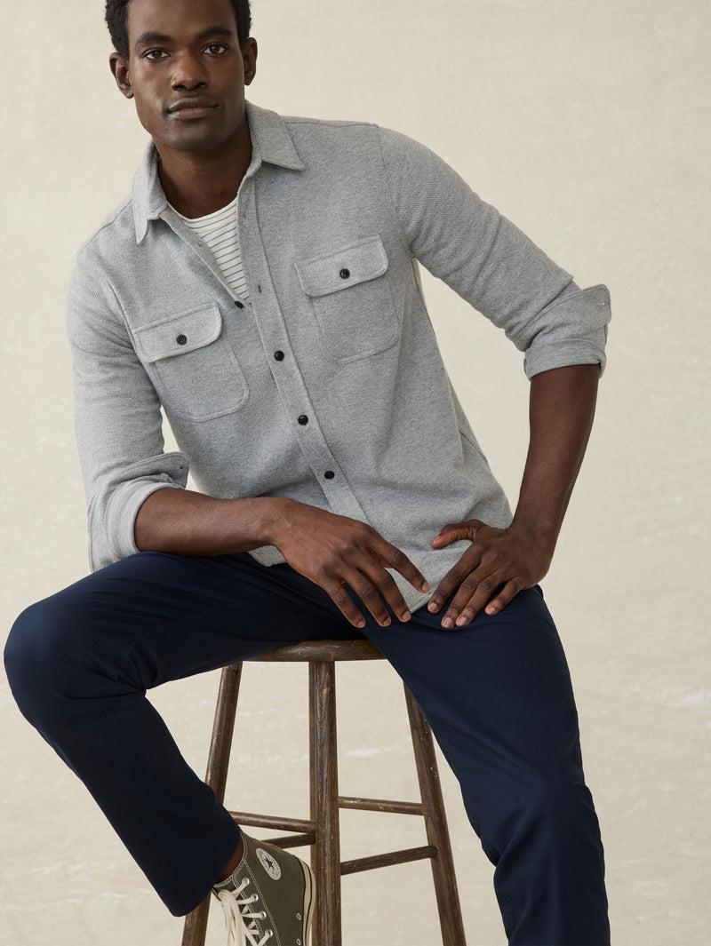 Legend™ Sweater Shirt (Tall) - Fossil Grey Twill Product Image