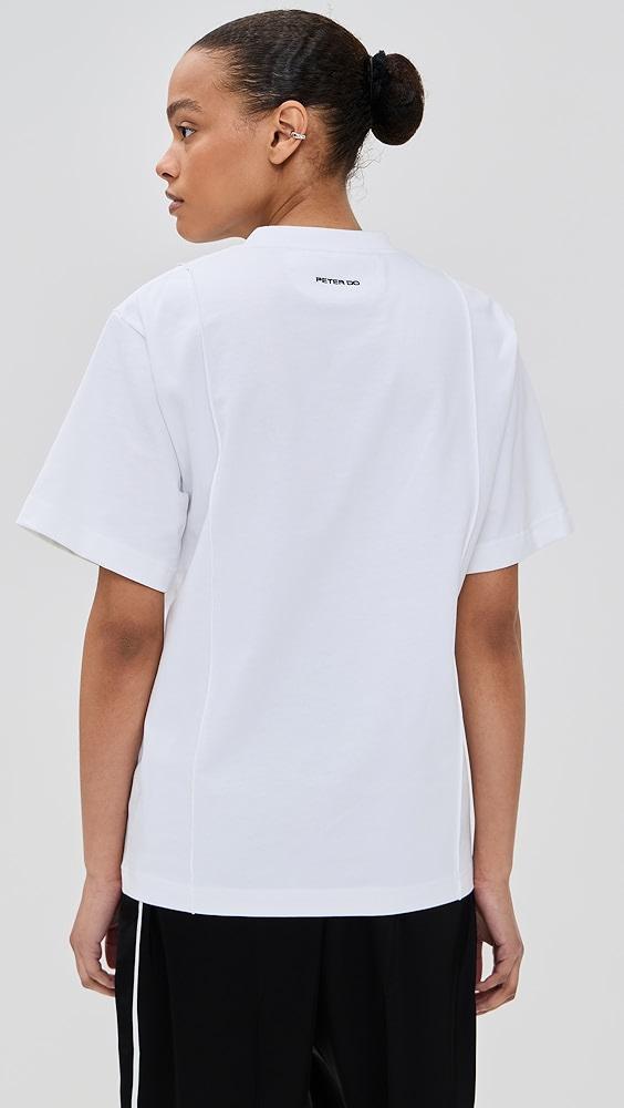 Peter Do Creased Oversized Tee | Shopbop Product Image