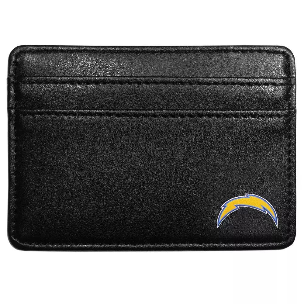 Men's Los Angeles Chargers Weekend Wallet, Black Product Image
