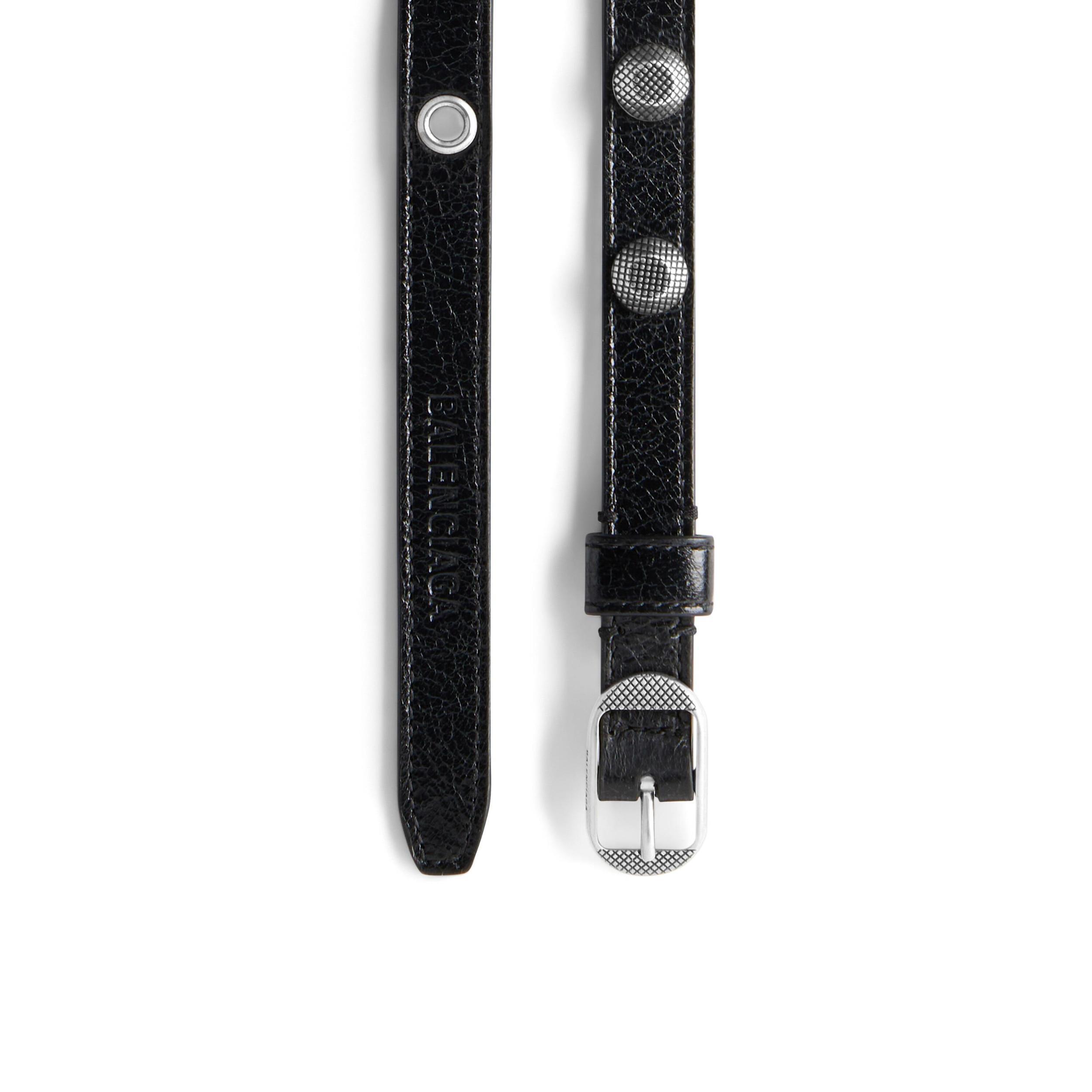 Women's Le Cagole Stud Belt in Black Product Image