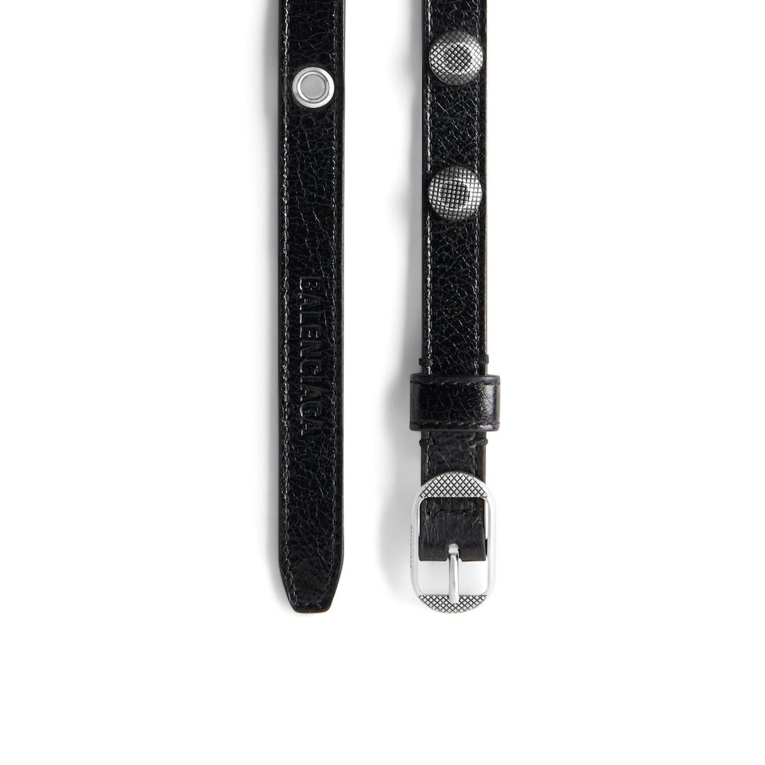 Women's Le Cagole Stud Belt in Black Product Image