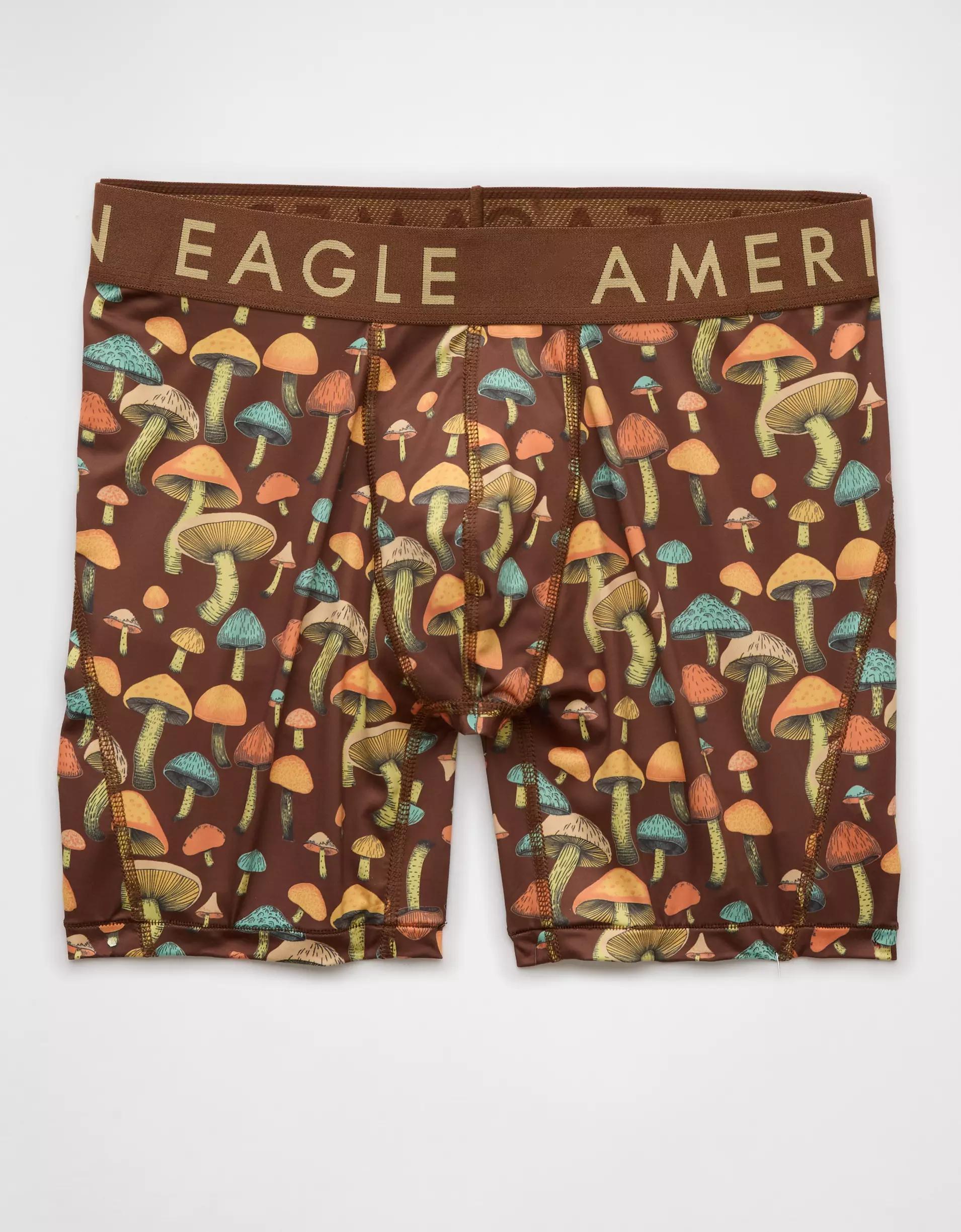AEO Men's Mushrooms 6" Flex Boxer Brief Product Image