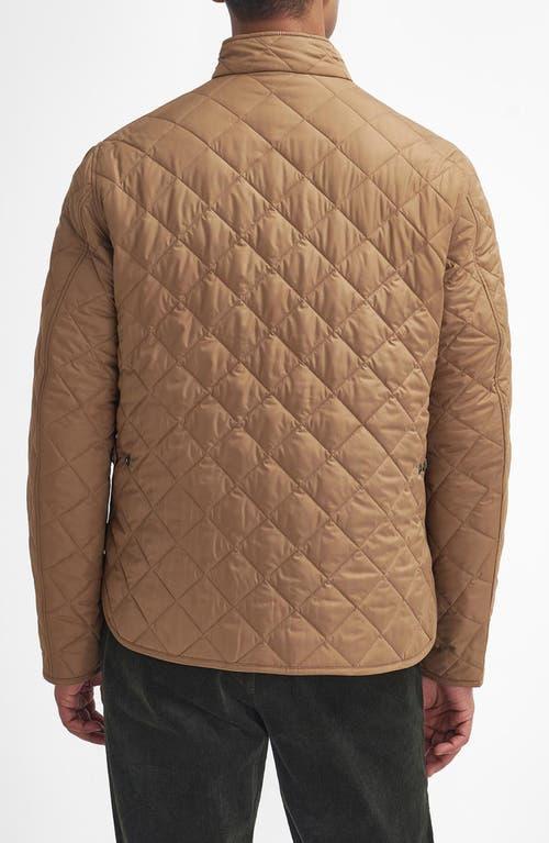 BARBOUR Men's Lowerdale Quilted Jacket In Timberwolf,dress Product Image