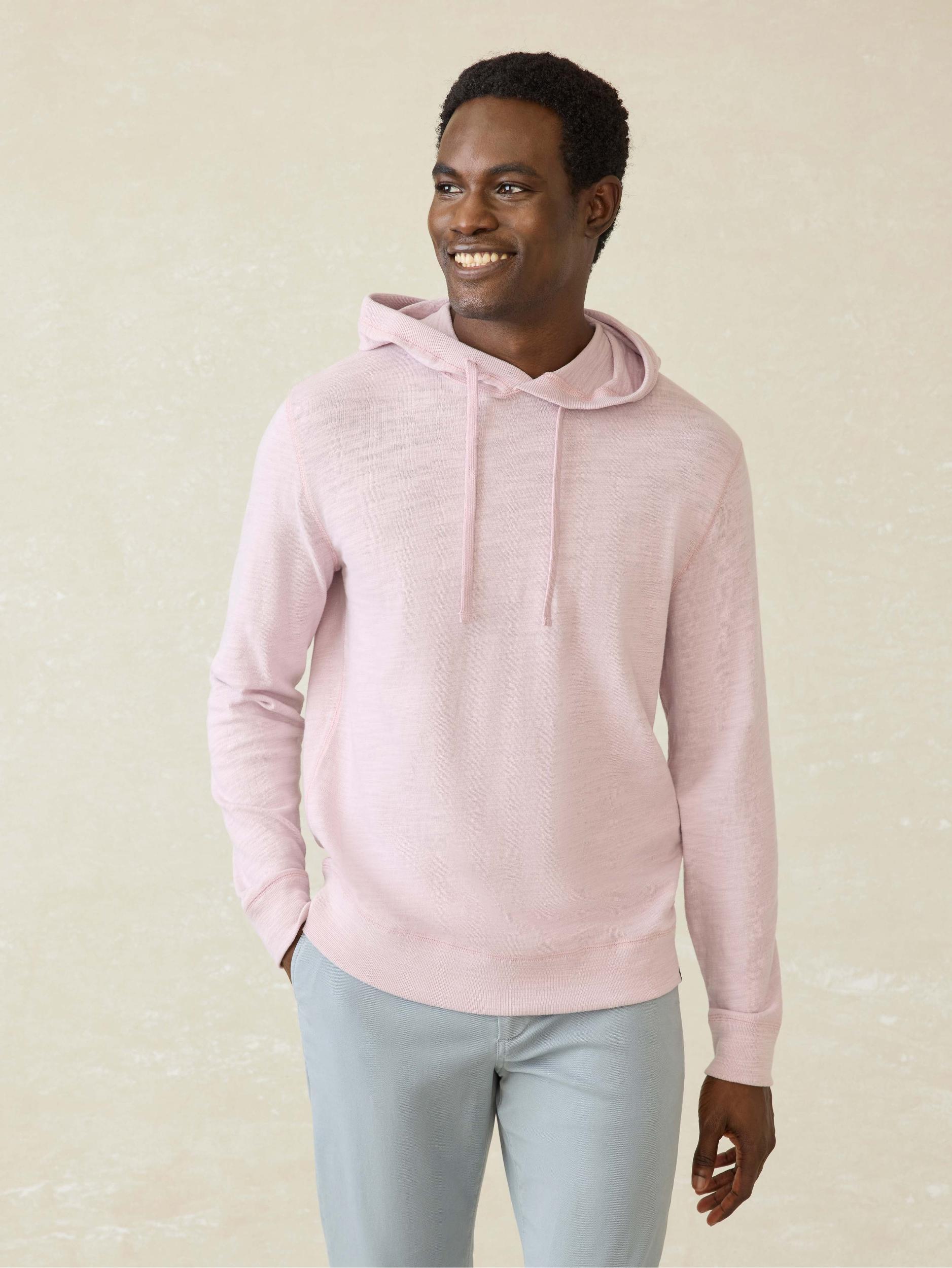 Sunwashed Midweight Organic Hoodie - Vista Plum Male Product Image
