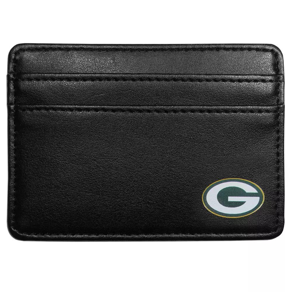 Men's Green Bay Packers Weekend Wallet, Black Product Image