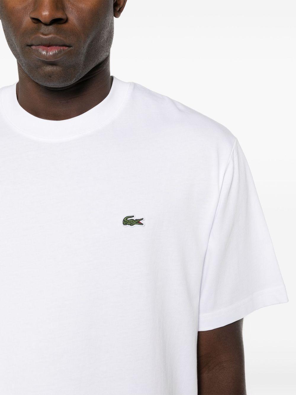 logo-patch cotton T-shirt Product Image