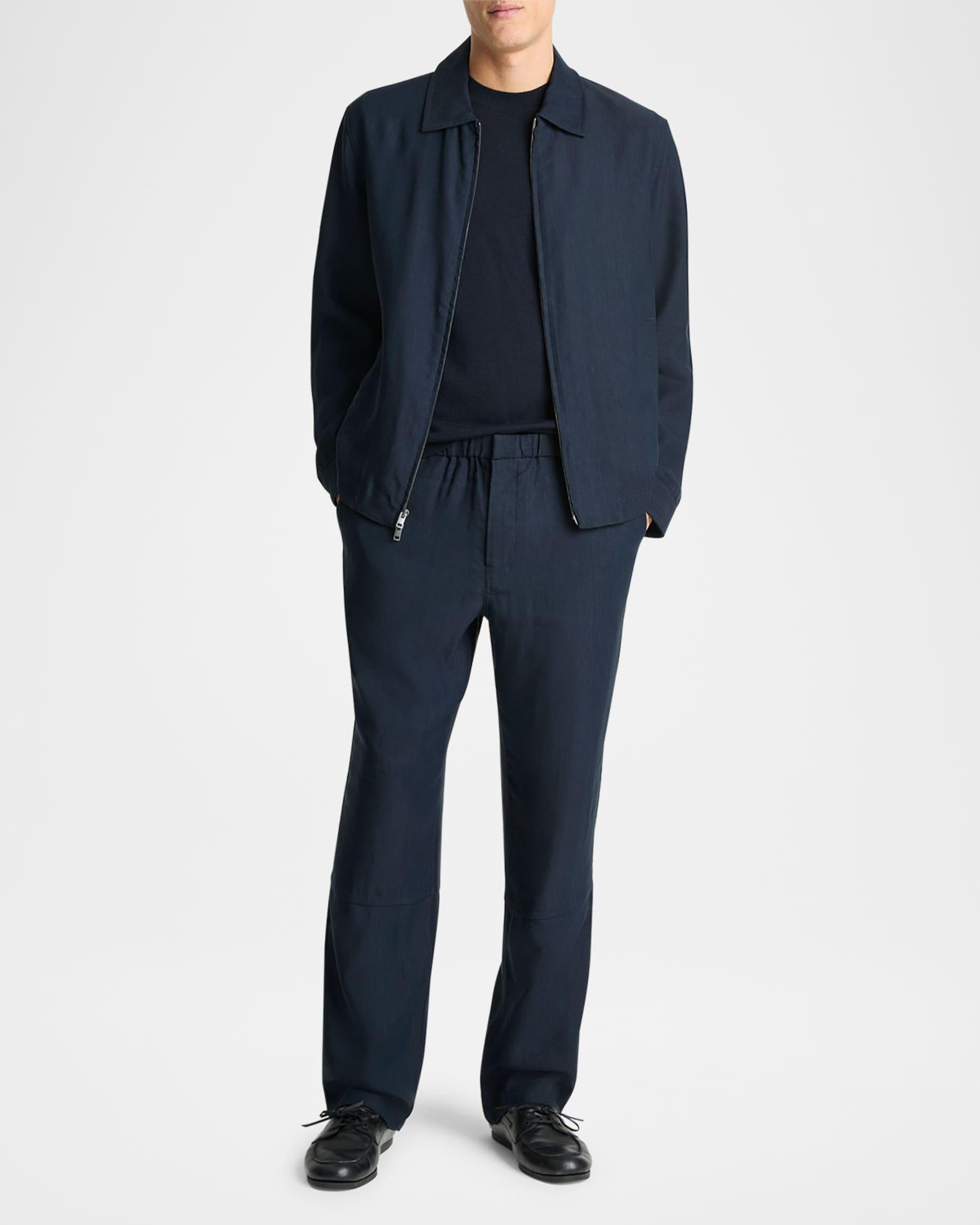 Men's Two-Way Zip Bomber Jacket Product Image