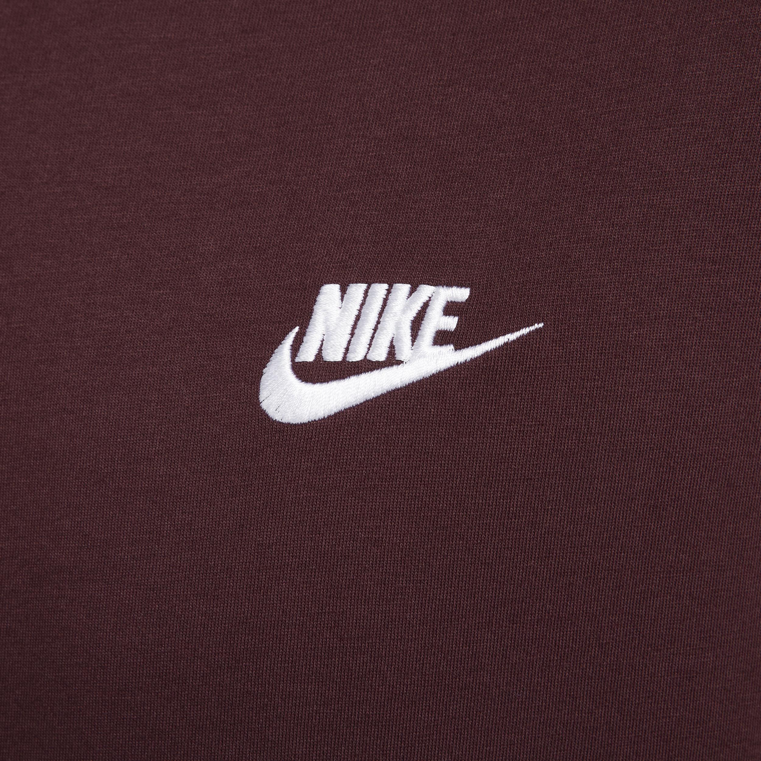 Men's Nike Sportswear Club Tee, Size: Large, Red Crush Product Image