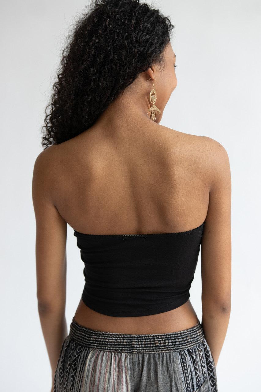 Rose Bud Cinch Tube Top Product Image