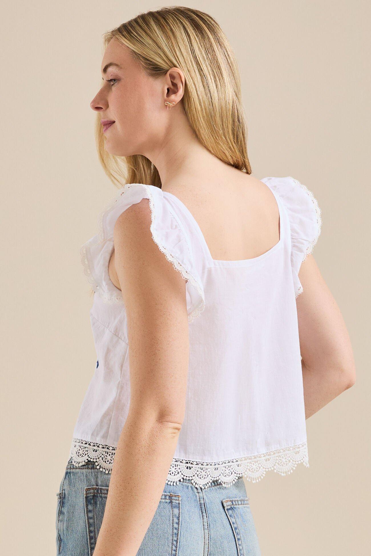 Ruth Embroidered Top Product Image