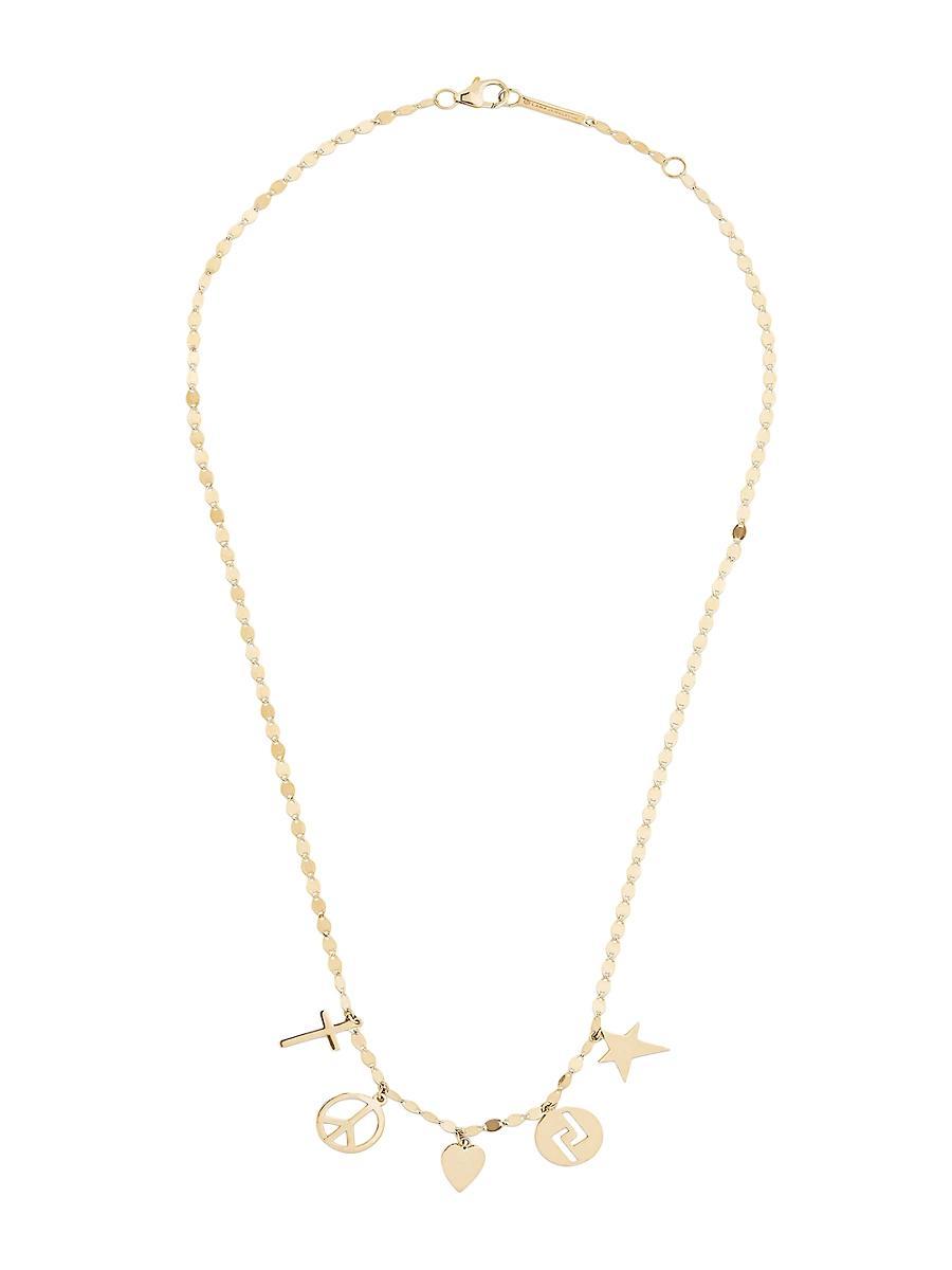 Womens 14K Yellow Gold Charm Necklace Product Image
