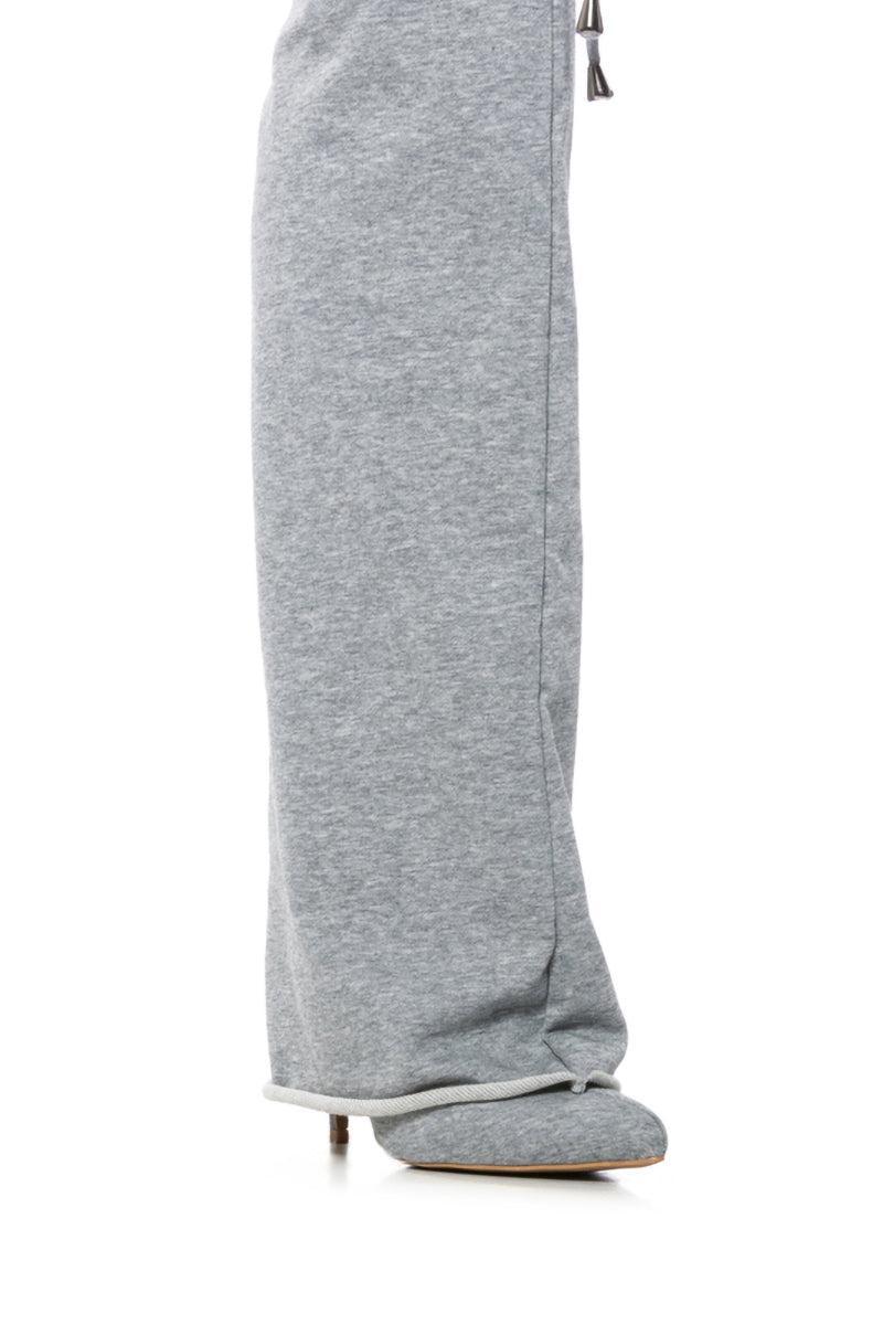CARIO GREY SWEATPANT BOOT Product Image