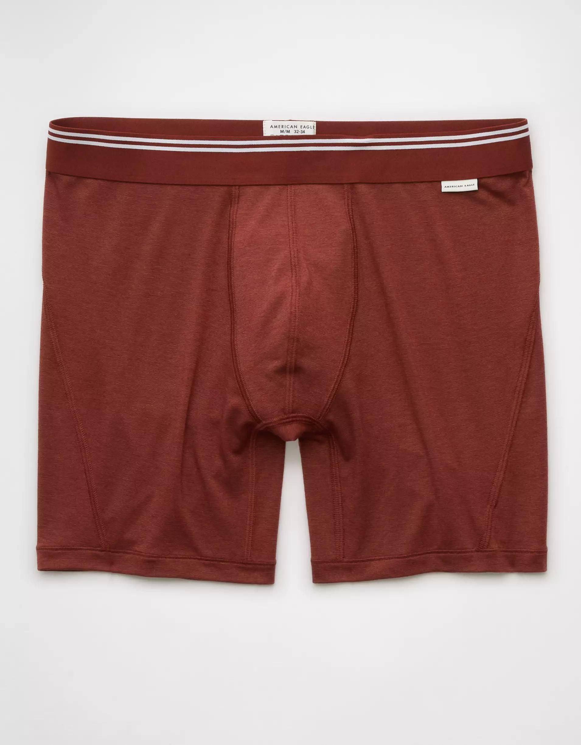 AEO Men's Valentine's Day Roses 6" Ultra Soft Boxer Brief Product Image