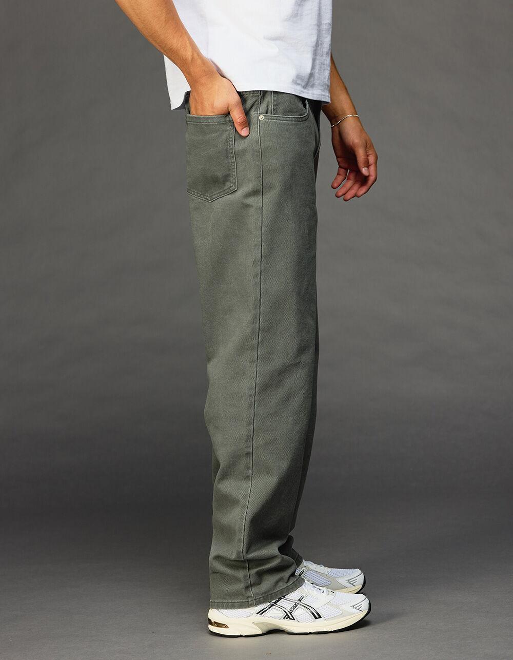 RSQ Mens Straight 5 Pocket Pants - DARK GRAY Product Image