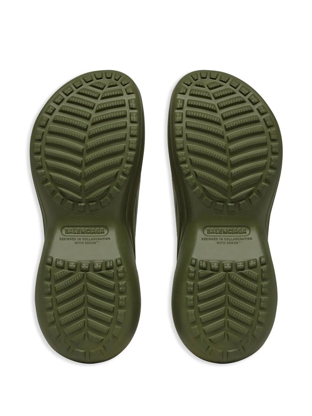 x Crocs logo-embossed slides Product Image