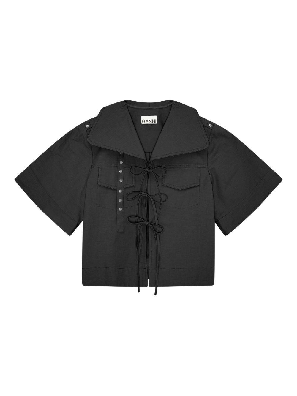 stretch-cotton blouse Product Image