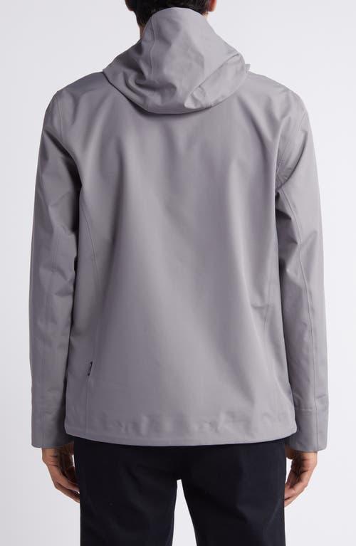 SAVE THE DUCK Jari Waterproof Hooded Jacket In Mid Grey Product Image