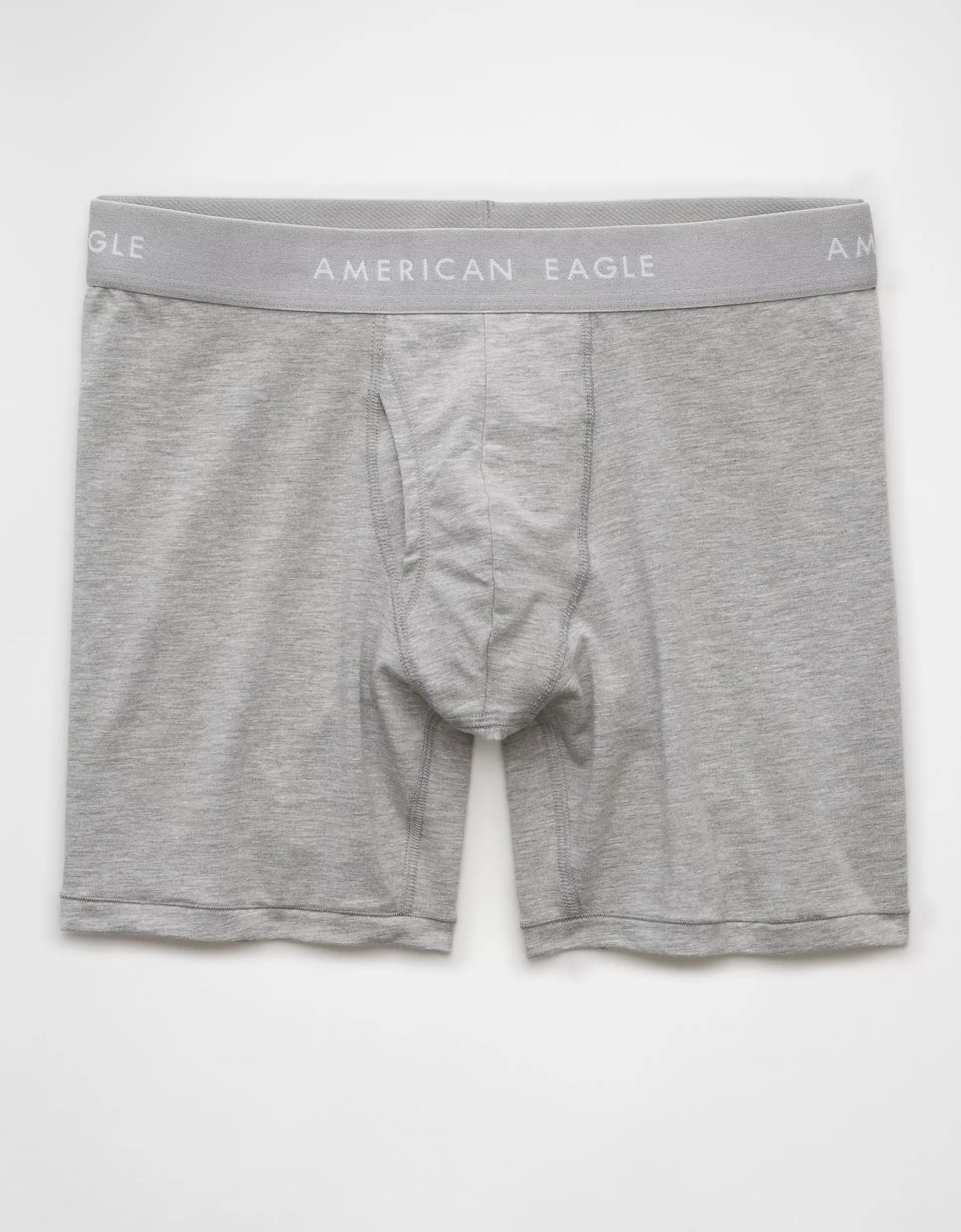 AEO Men's Solid Satin Pocket Boxer Short Product Image
