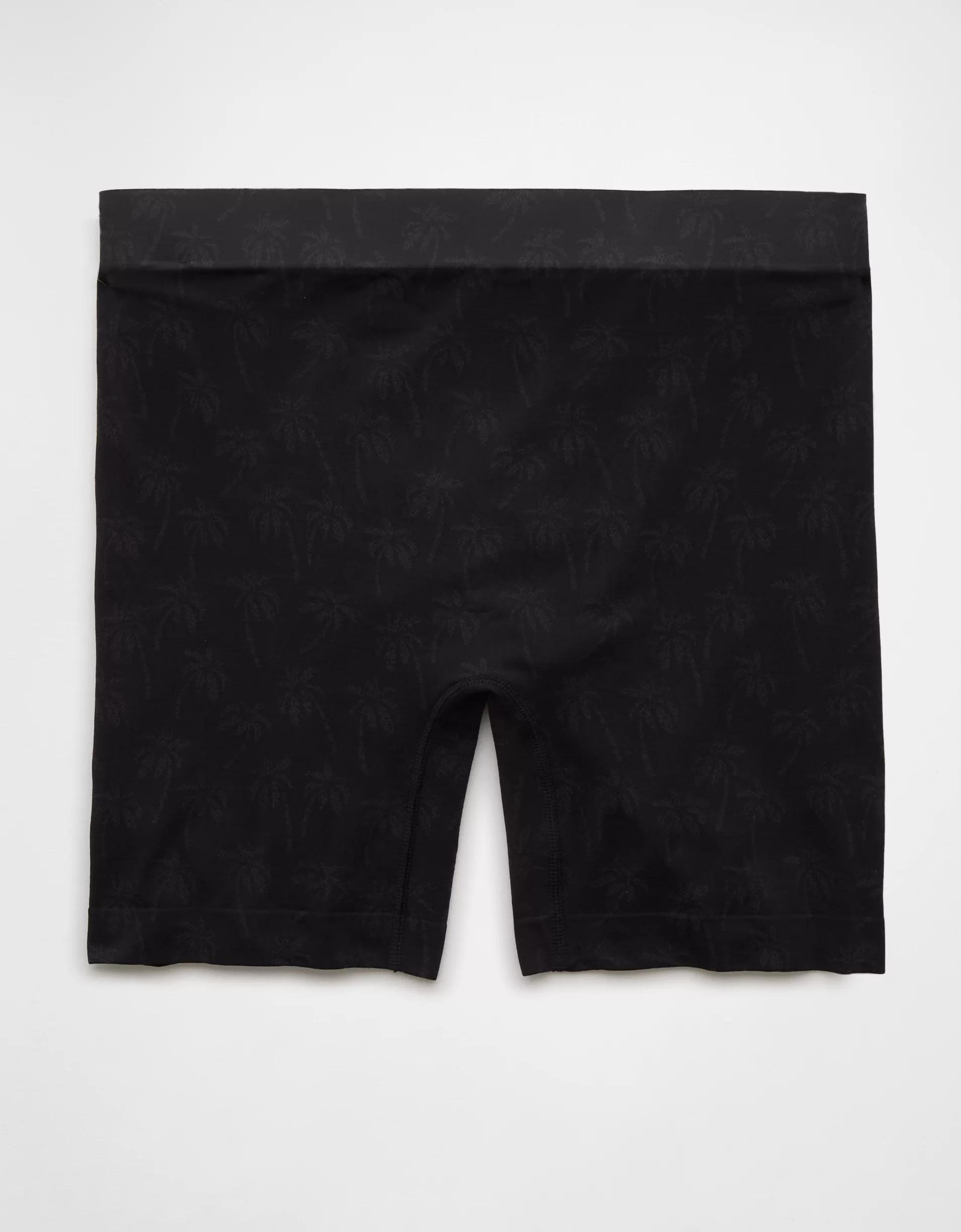 AEO Men's Solid Satin Pocket Boxer Short Product Image