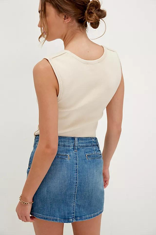We The Free Daylight Denim Mini Skirt Product Image