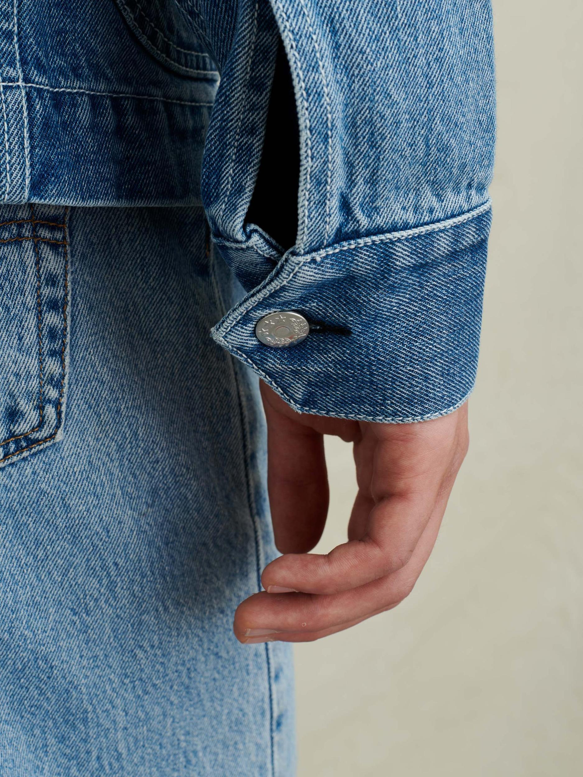 Work Jacket in Vintage Wash Denim Product Image