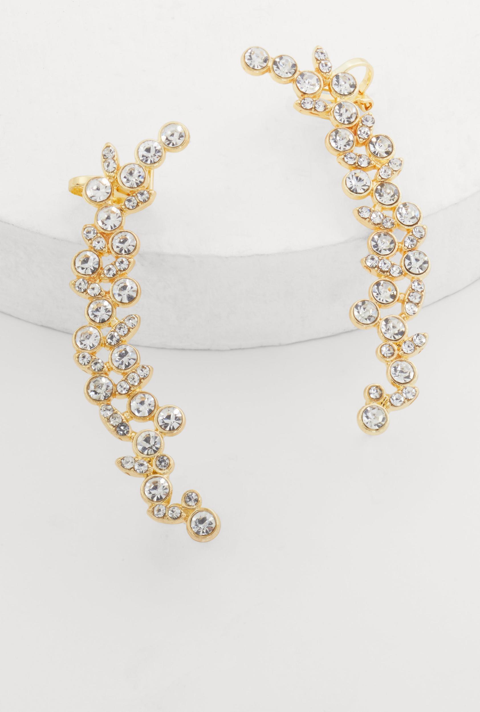 Faux Pearl Rhinestone Beaded Layered Necklace with Drop Earrings Male Product Image