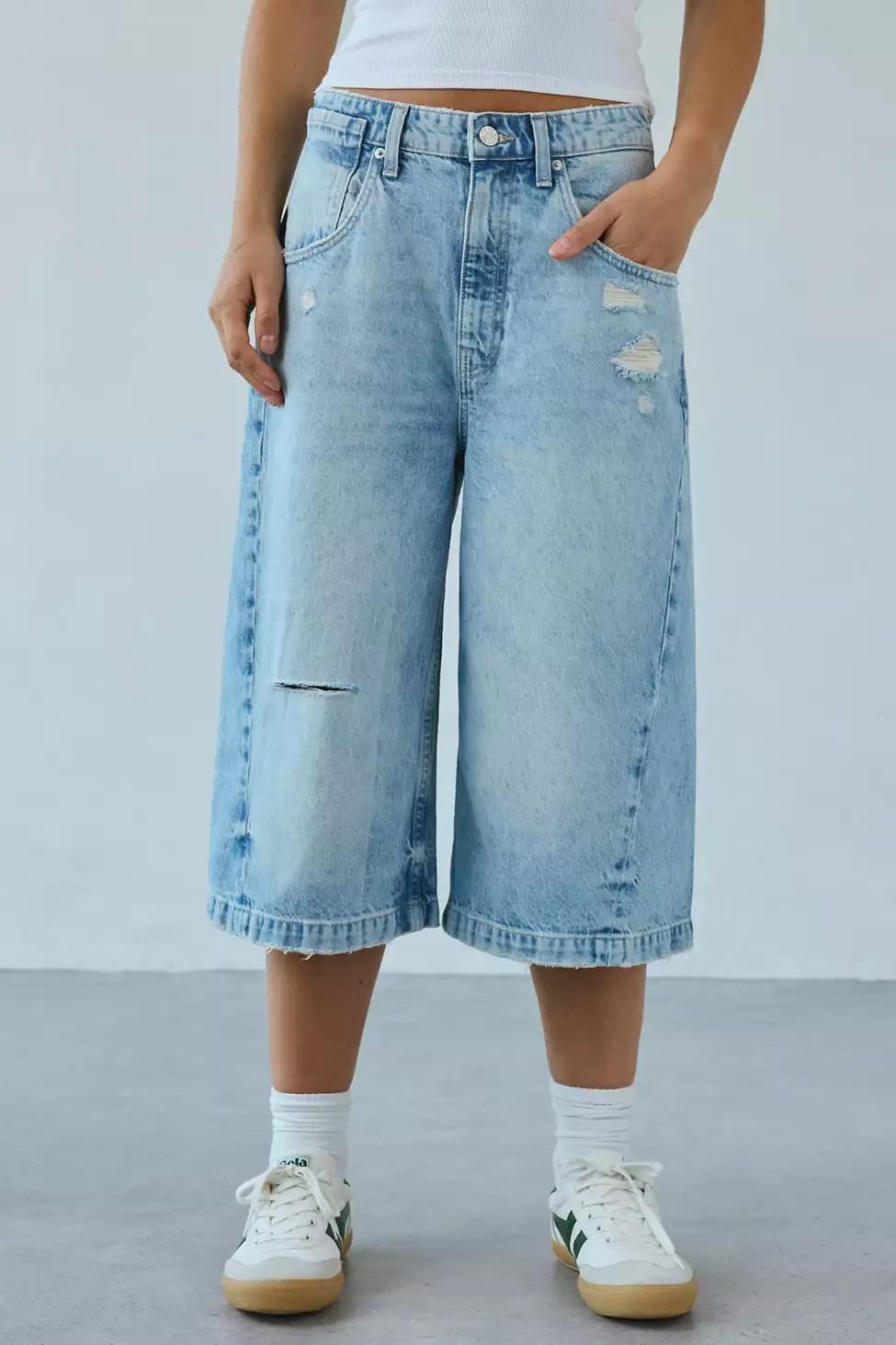 BDG Mega Mid-Rise Baggy Jort Product Image