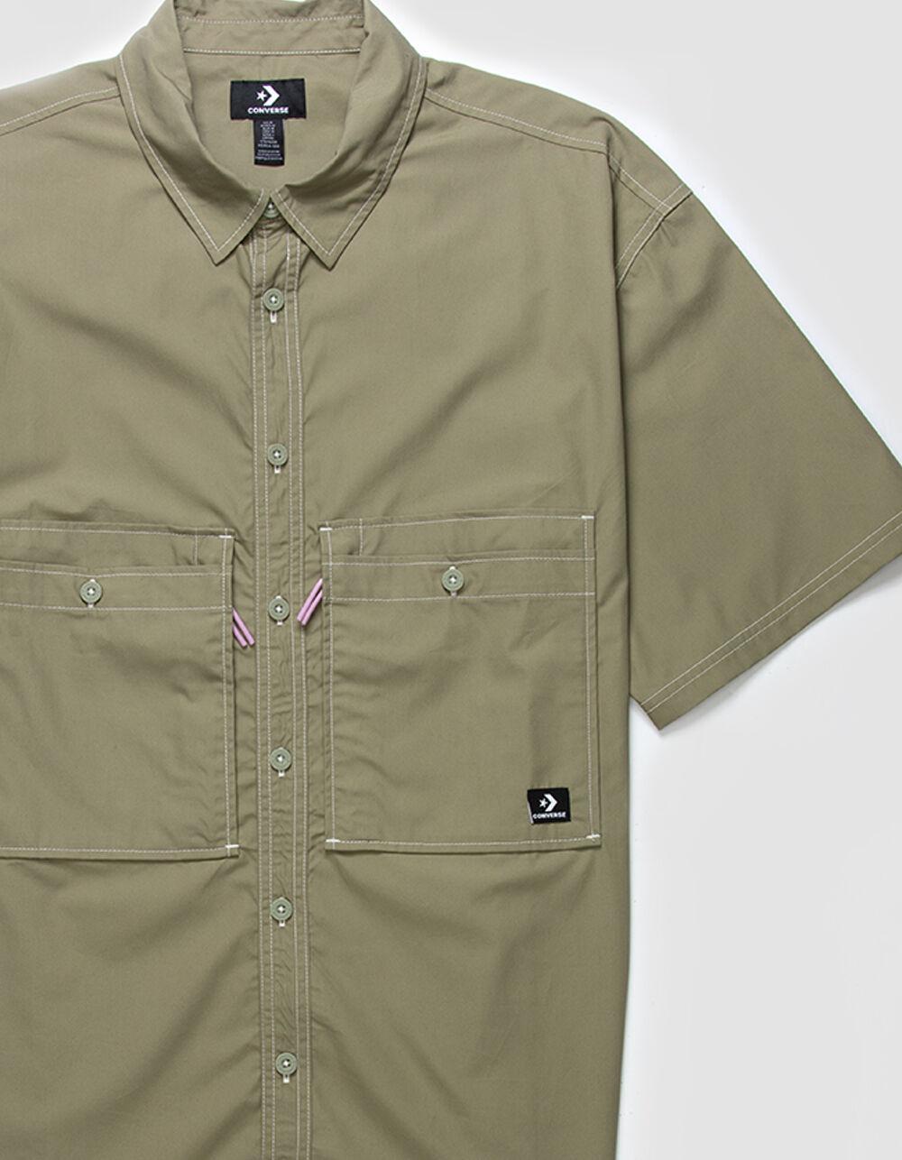 CONVERSE Utility Mens Button Up Shirt - MOSS Product Image